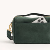 Hammitt |  Evan Crossbody Sml | Green Room Suede