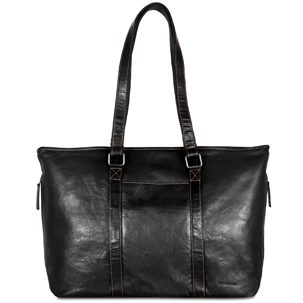 Ladies' Concealed-Carry Tote | Annie Laptop Bag | GunGoddess Navy/White